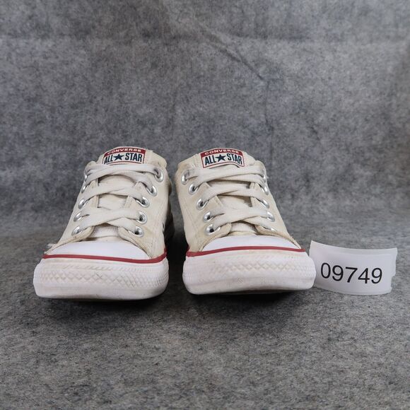 Converse Shoes Kids 13 Sneaker Chuck Taylor All Star Canvas Casual White Lace Up - Picture 3 of 13